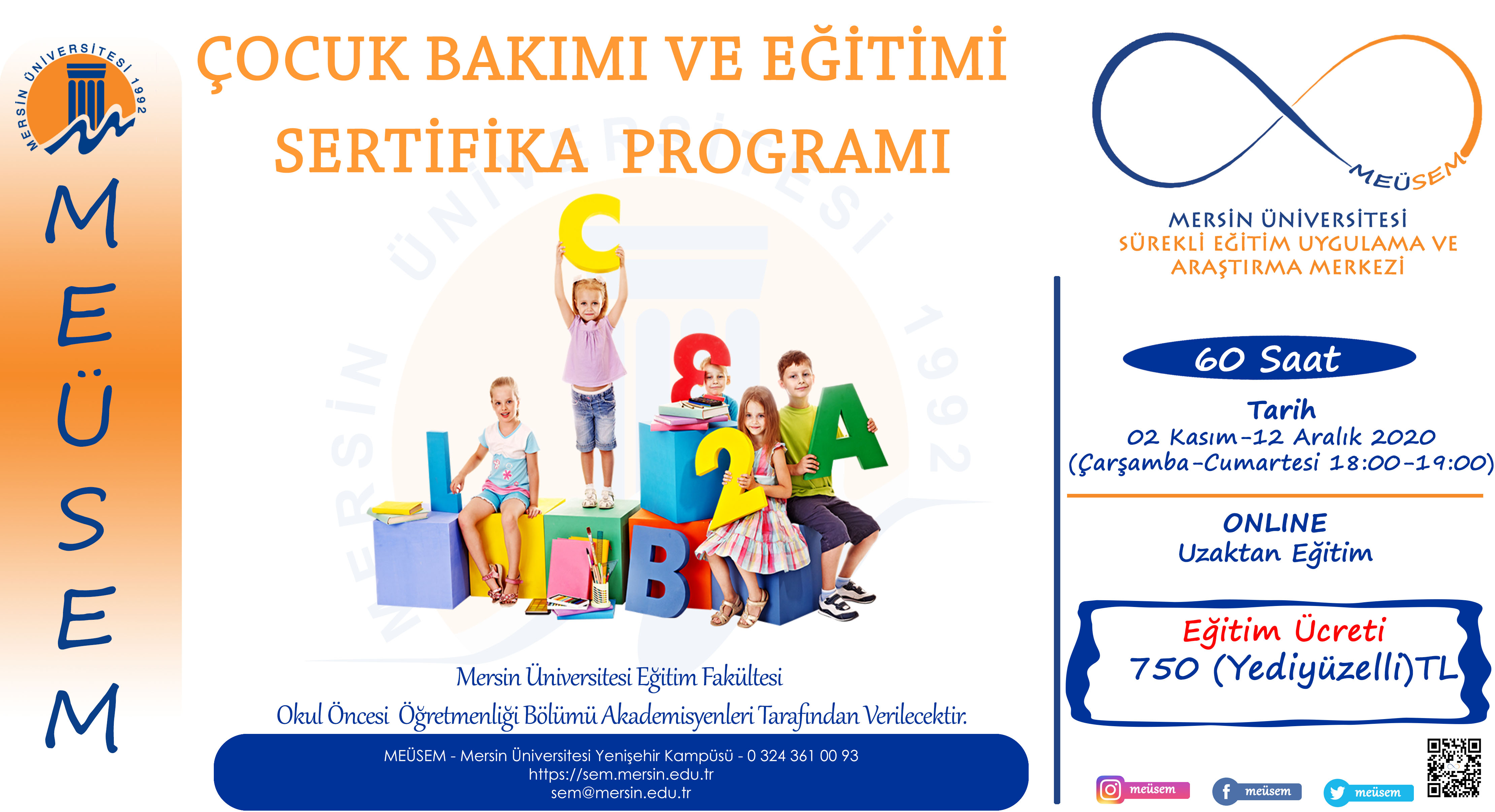 ÇOCUK BAKIMI VE EĞİTİMİ SERTİFİKA PROGRAMI