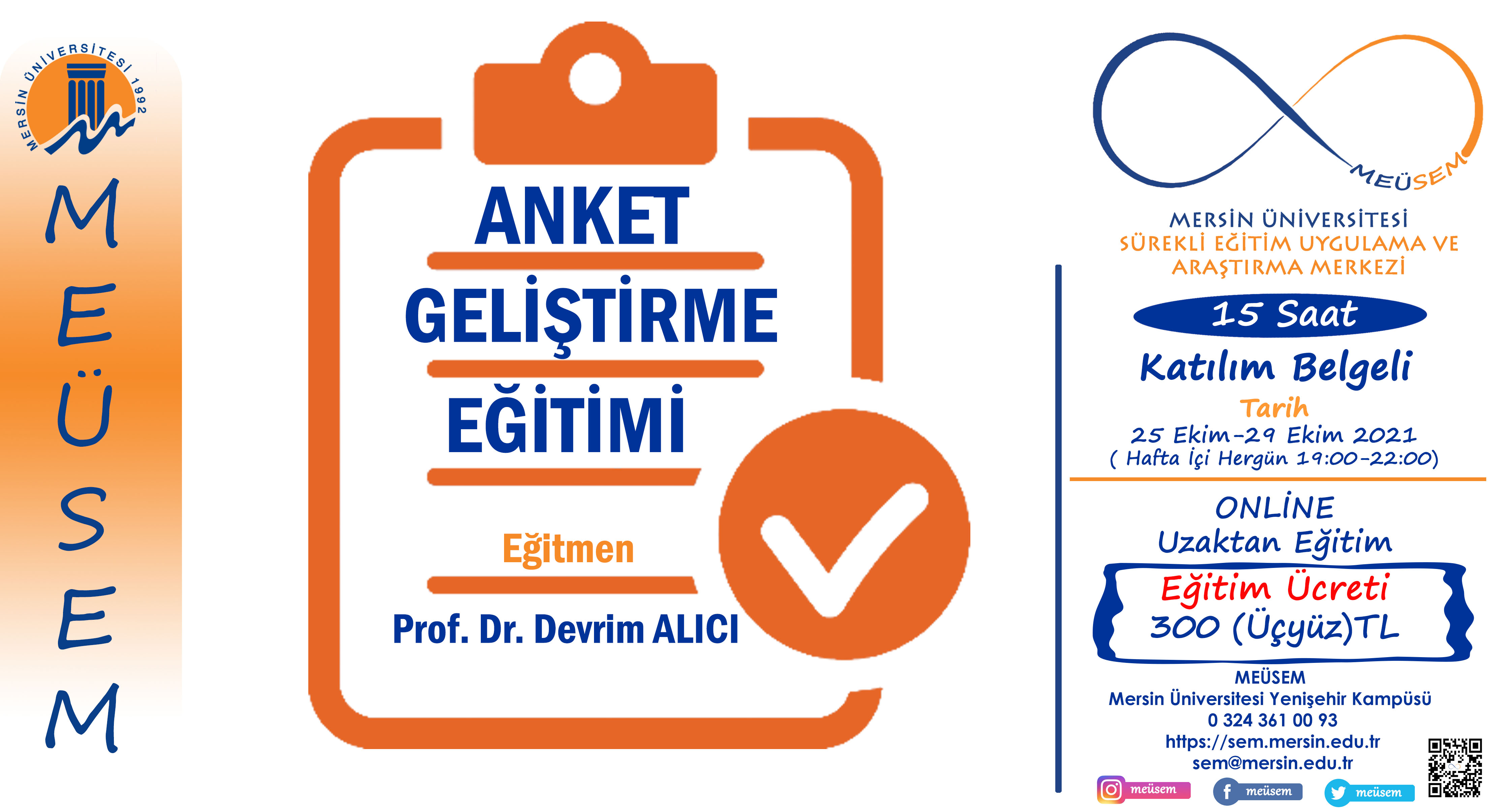 ANKET GELİŞTİRME EĞİTİMİ