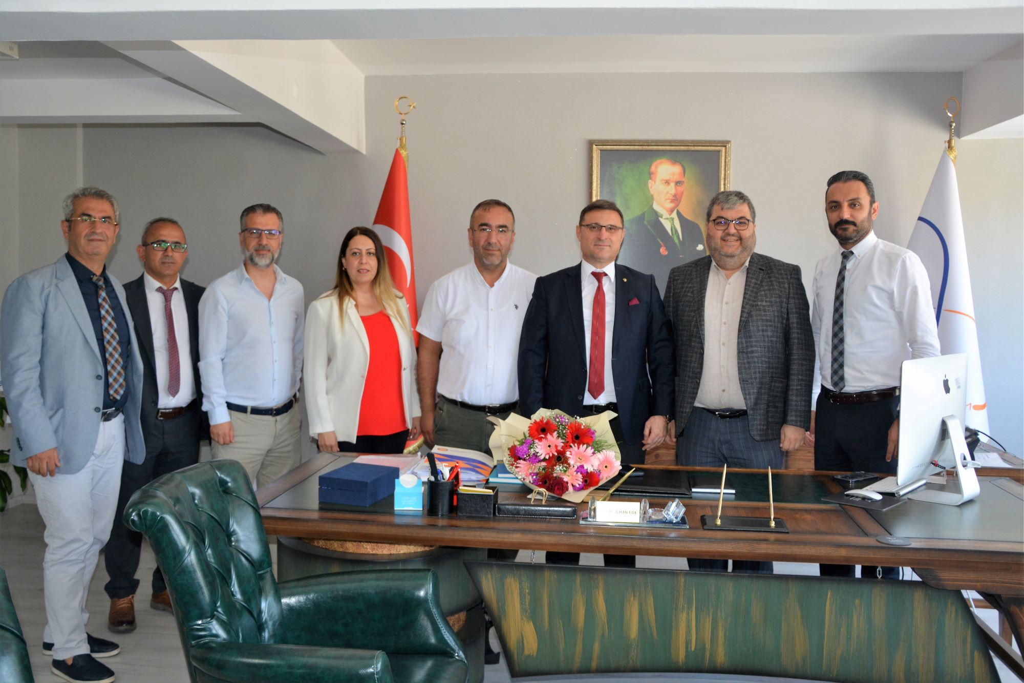 MSMMO Başkanı Emin Levent Türkili ve Ekibinden hayırlı olsun ziyareti