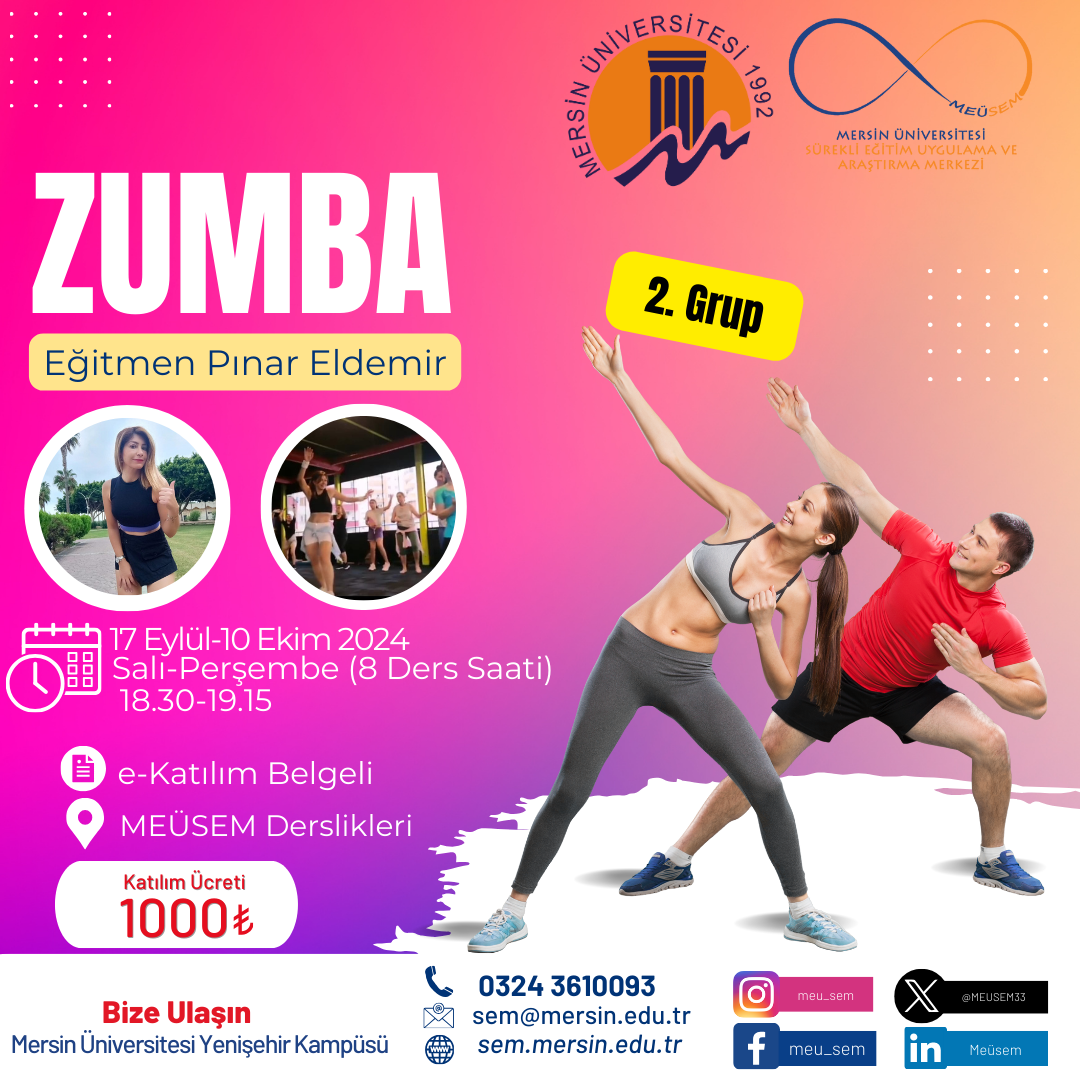 ZUMBA 2. Grup