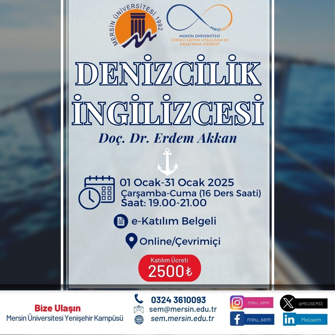 Denizcilik İngilizcesi